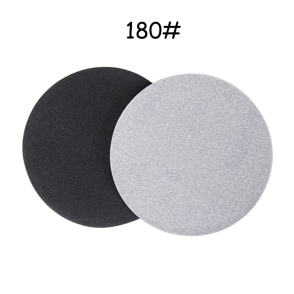 5/10/20Pcs Abrasive With Loop Wet or Dry Sandpaper Pads Sanding Disc 60 - 10000 Grit 5'' 125mm