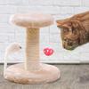Cat Scratch Post Heavy Duty Indoor Cat Scratching Post Climbing Tree With Interactive Toy Pet Accessories For Bed Couch Training