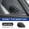 For Geely Starray EM-i EX5 EM-i Car Door Horn Cover Stainless Steel Audio Panel Protective Stickers Cover Interior Accessory