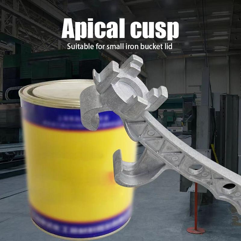 Muti-Function Metal Bucket Opener Pail Paint Barrel Lid Can Openers Honey Beer Bucket Opening Tool Home Hand Opener Removal Tool