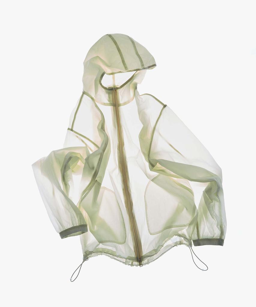 Wmc [Uv Protection] 2-Way Sheer Hooded Jacket (5 Colors)
