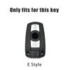 SQKR7 Car Leather Zinc Alloy Car Key Case Cover For BMW 1 3 5 Series X1 X3 X4 X5 F10 F15 F16 F20 F30 F18 F25 M3 M4 Auto Accessories
