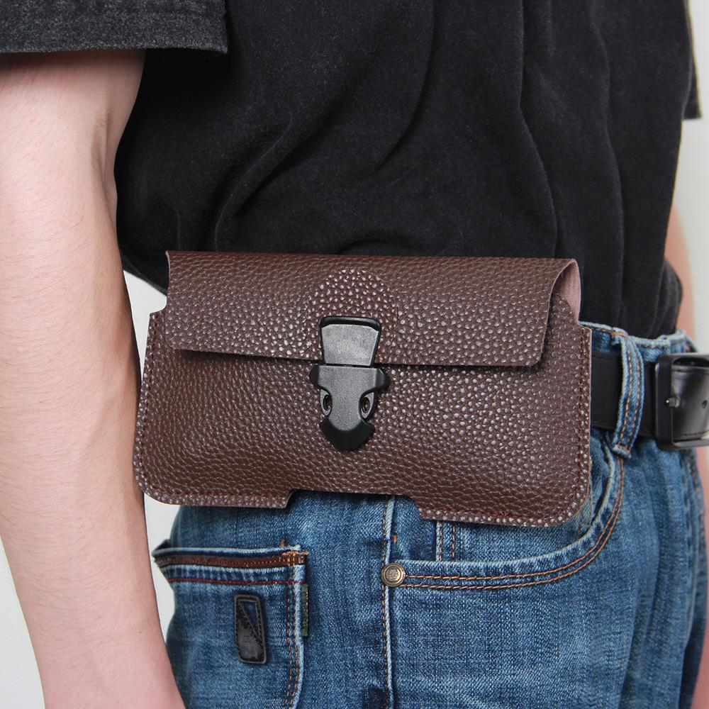 Men s Multi-functional 7-inch Phone Waist Pack for Construction, Outdoor Sports