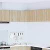 Hanging Cabinet In Sonoma Oak and White 57 X 57 X 40 Cm