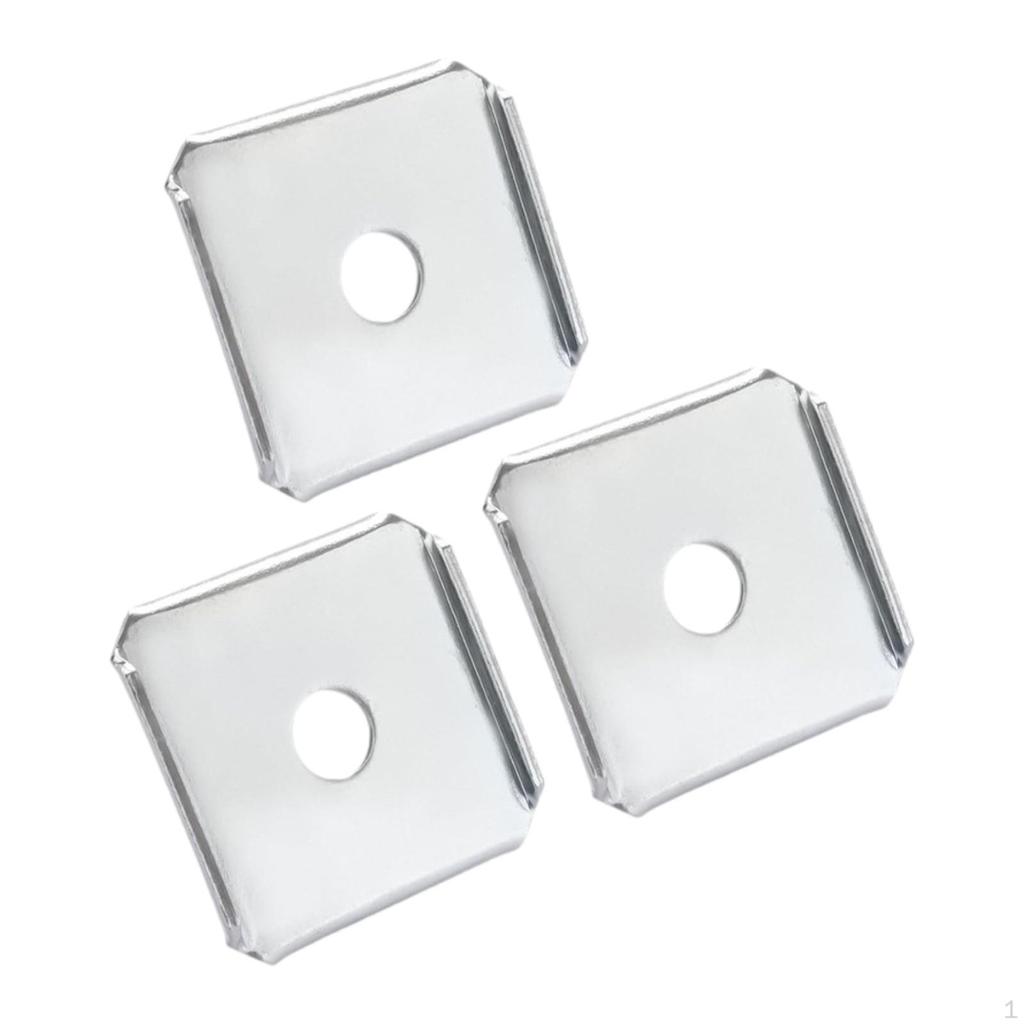 3x Mulching Edge Adapters Adapter Kit Mounting Universal Replacement Spare Parts for Lawn