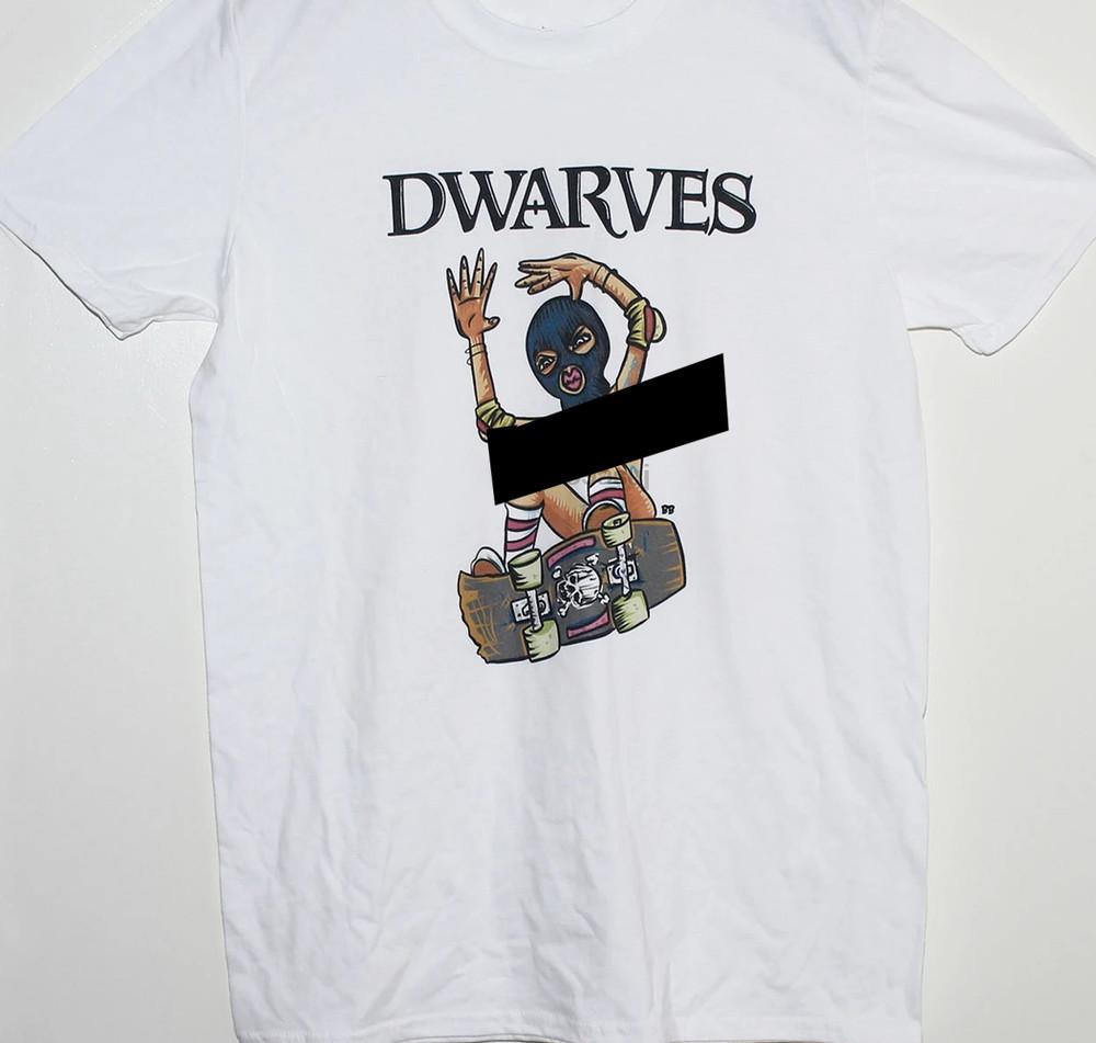 VTG Dwarves rock band WHITE T-shirt short sleeve All sizes S to 45Xl JM647 Unisex T-Shirt XXL