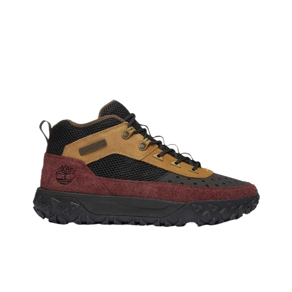 Timberland Men's Motion 6 Low Hiking Shoe Dark Grey Pink Khaki TB0A6CW1A6M1