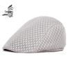 Korean Style Mesh Duckbill Beret for Men & Women - Breathable Summer Sun Newsboy Cap