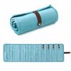 Rotolo Organizer per Gioielli da Viaggio Custodia Portatile per Gioielli per Collane Orecchini Anelli Braccialetti Borsa Portaoggetti con Tasche Trasparenti con Zip