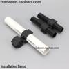 PVC Dubbelkoppige H-Type Vlinder Pijpklem, U-Type Parallelle Dubbele Pijphouder, Pijpsluiting.