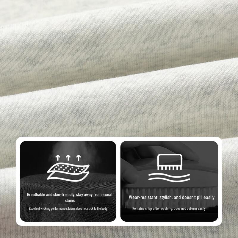 Warrior Men's Straight Wide-Leg Casual Pants