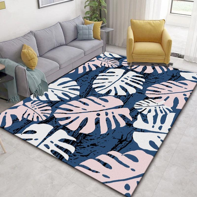 

European Living Room Rugs Modern Simple Sofa Coffee Table Mat Light Luxury Bedroom Carpet Household Nordic Large Area Carpet 40X60CM