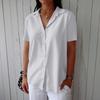 Fashion Womens Chiffon Solid T-Shirt Ladies Plain Short Sleeve Blouse Top