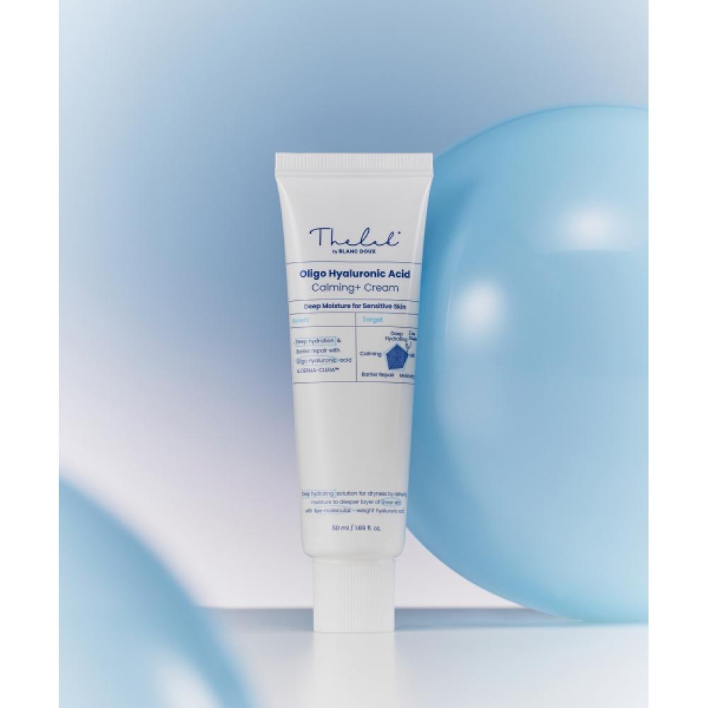 The Lab By Blanc Doux [huajalmok Set] Low Molecule Hyaluronic Acid Deep gLow Serum 85ml + Calming Cream 50ml  Calming Cream 10ml 2ea Free 