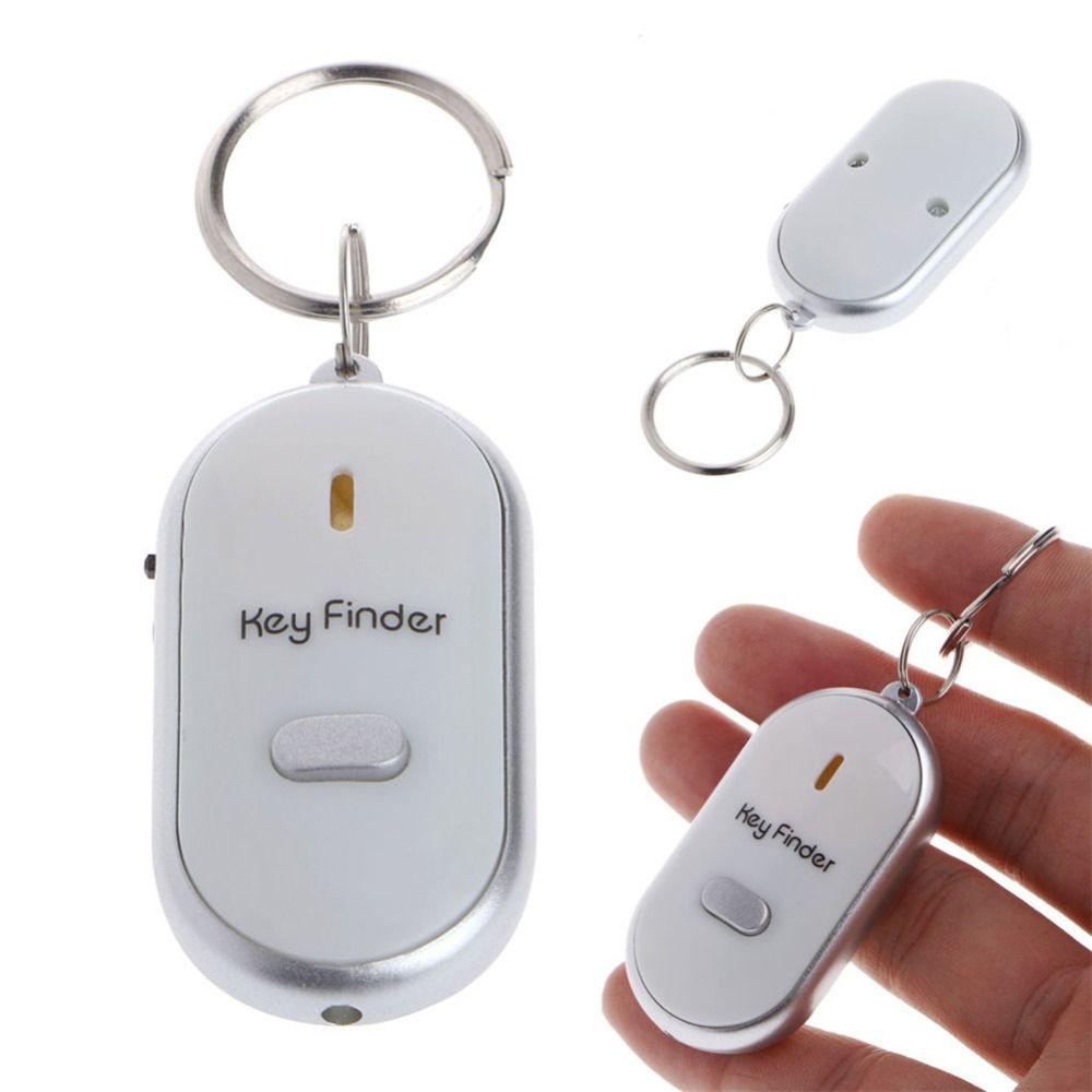 Pet Tracker Light Torch Sound Control Alarm Locator Tracker Keyfinder LED Whistle Key Finder