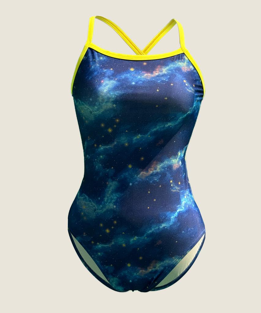 Beulluaenbeli Fondant One-Piece Swimsuit - Galaxia
