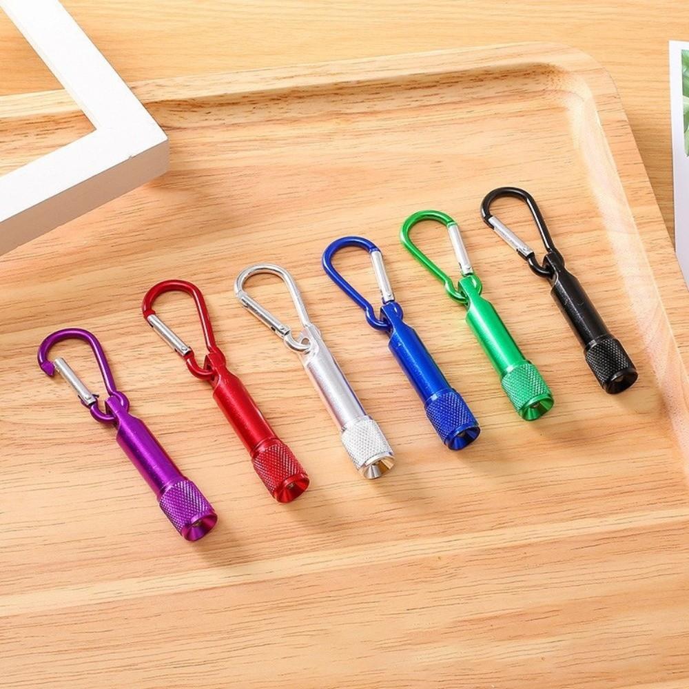 Aluminum Body LED Flashlight Keychain Super Bright Small LED Flashlight  Camping Use