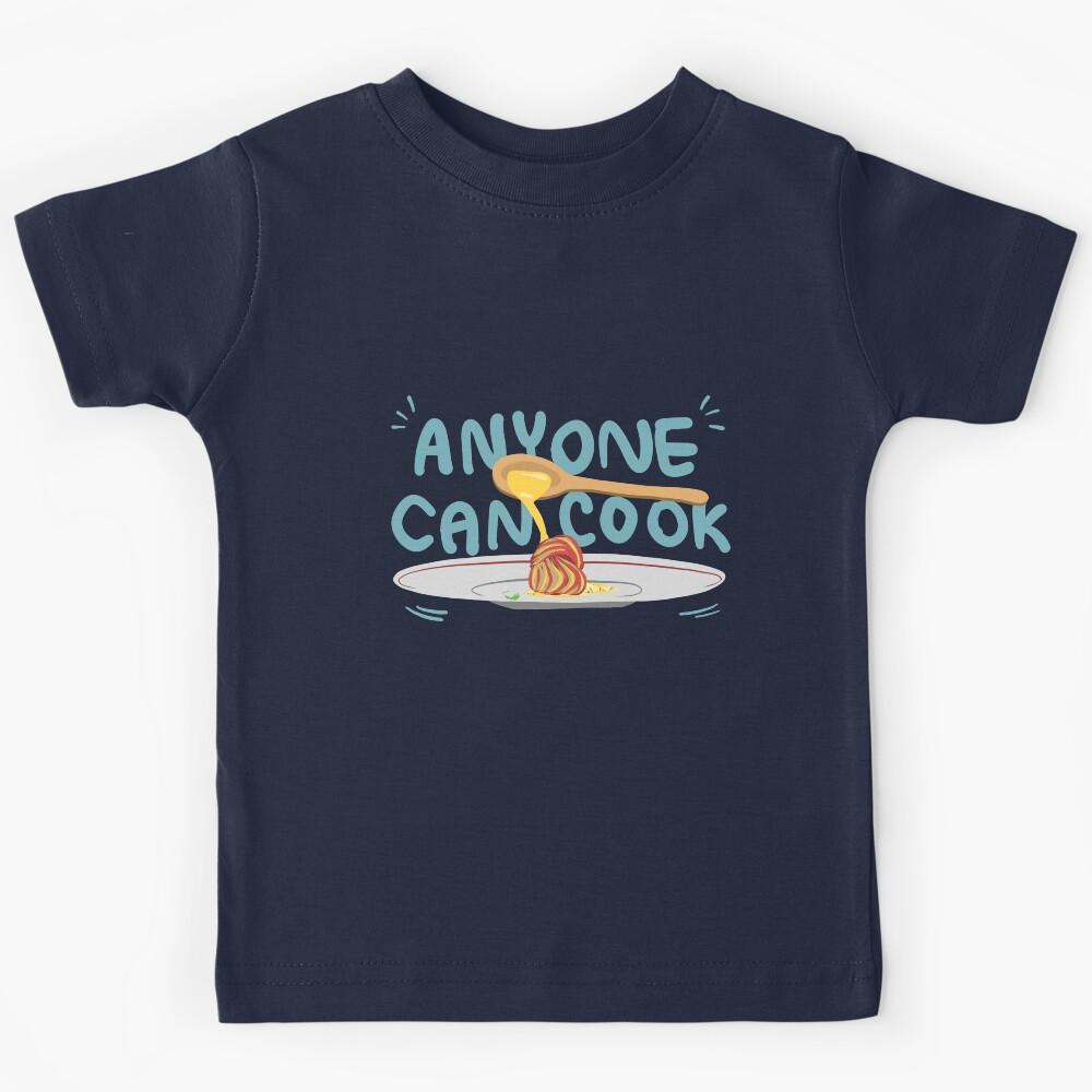 Anyone Can Cook Ratatouille Illustration Kids T-Shirt 120