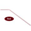 Sunnap Curved Colored Straws Mini 16cm, Pack of 100, S-100KS
