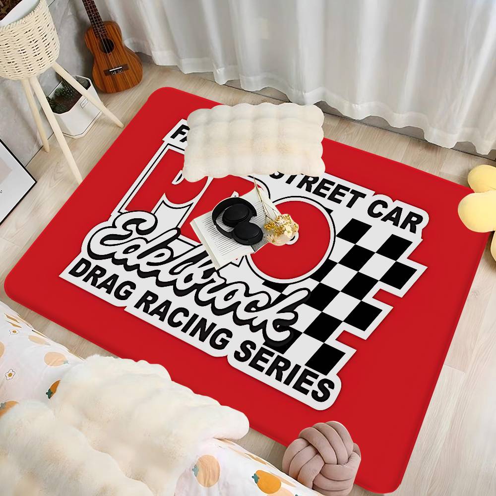 Racing Car Edelbrocks Kitchen Mat Cheaper Anti-slip Modern Living Room Balcony Printed Modern Home Decor