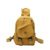 Color Solid Simple Casual Lightweight Neutral Backpack For Daily Activities