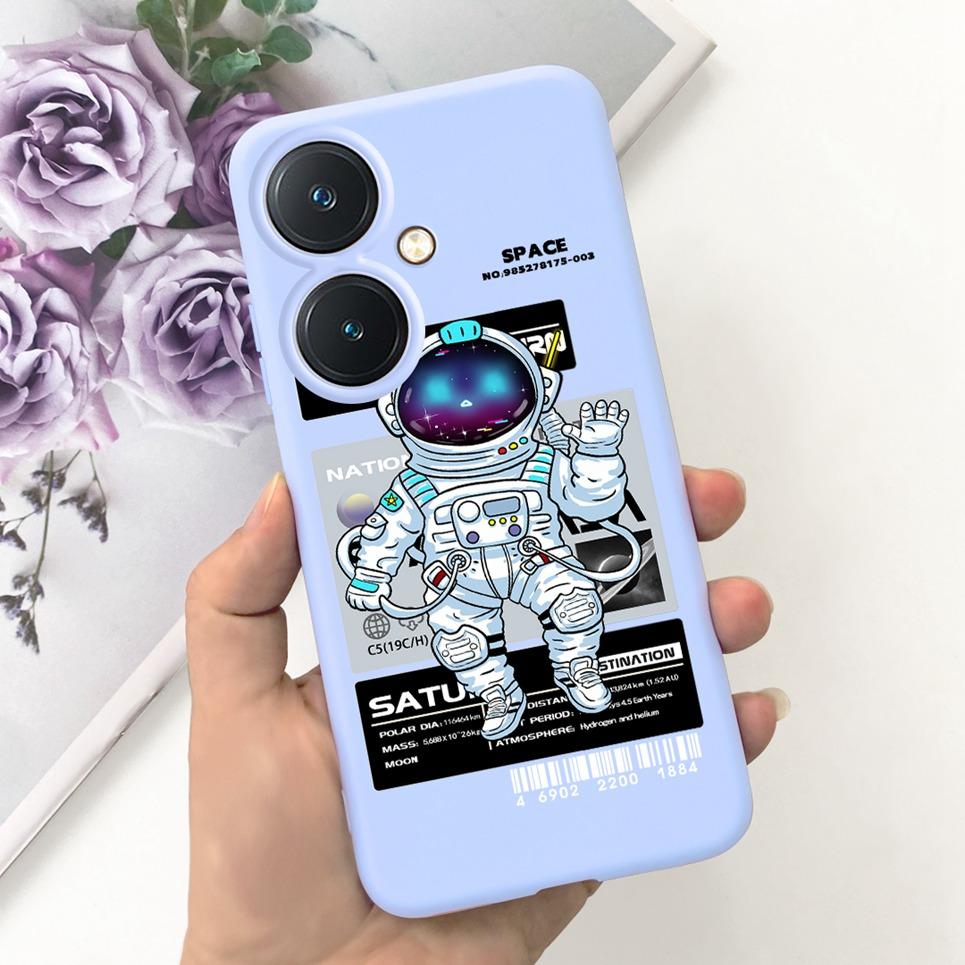 Soft Silicone Covers For Vivo Y27 Y36 4G 5G Case Bumper Shell Cartoon Child Fashion Soft TPU Silicone Etui For Vivo Y36 5G Y 27