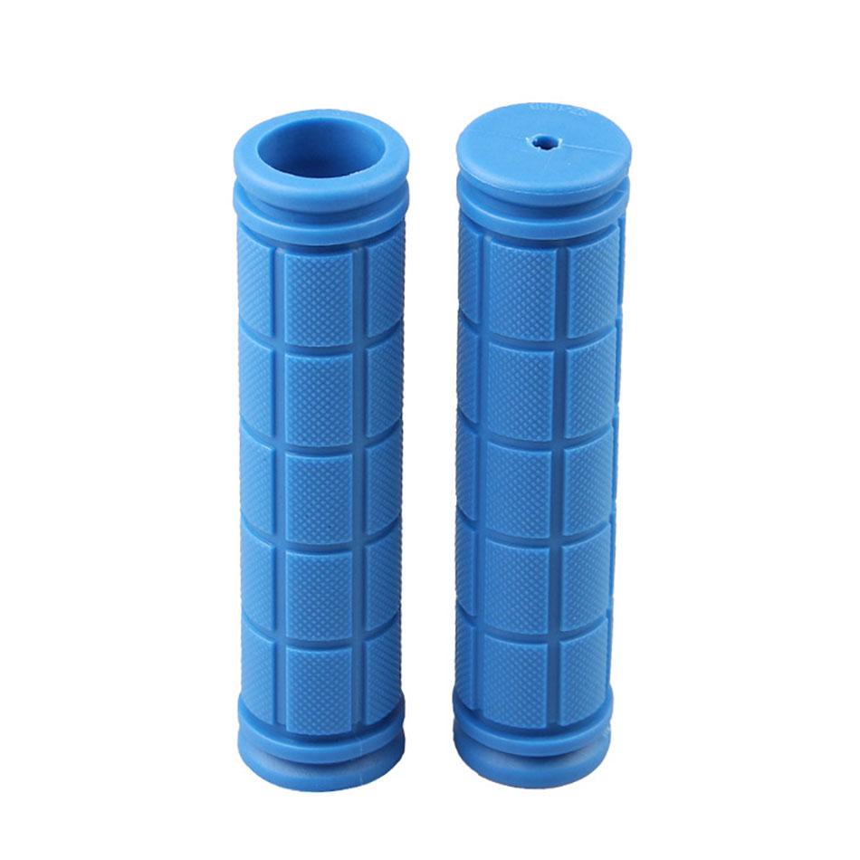 2PCS Bicycle Grips Rubber Bike Handlebar Grip MTB Mountain Bike Grip Accessories Anti-slip Bike Scooter Grip Cover Cycling Parts