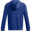 Under Armour Rival Logo Graphic Hooded Pullover Long Sleeve Sweatshirt Men Sweatshirt Blue 1389427-432