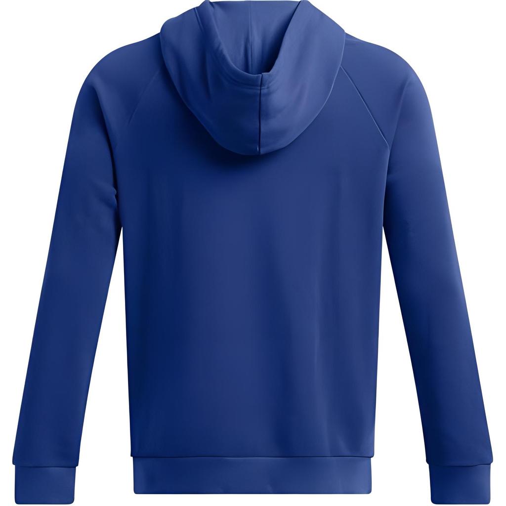 Under Armour Rival Logo Graphic Hooded Pullover Long Sleeve Sweatshirt Men Sweatshirt Blue 1389427-432