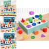 Childrens Wooden Puzzle Toy With Shape And Color Sorting For Brain Development And Learning
