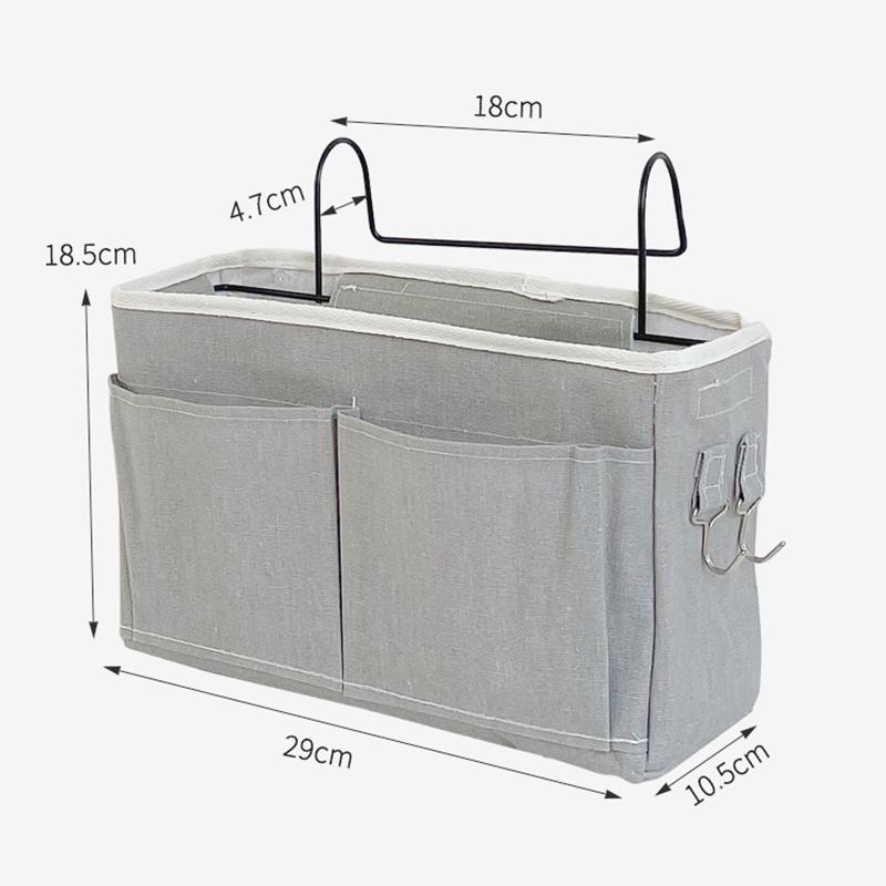 Bedside Storage Rack Dormitory Storage Basket Bedside Hanging Basket Bedside Storage Basket Bedroom Bed Storage Rack