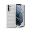 Per Samsung Galaxy S21 5G Custodia per Telefono Magic Shield in TPU + Flanella