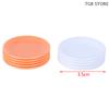 5Pcs/Set Plastic Dishes Plate Model Toy 1:12 Dollhouse Miniatures Pretend Play Kitchen Accessories