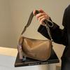 Women's 2025 Autumn Fashion Retro Pillow Crossbody Bag with Wide Strap