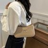 Zipper Bowknot Underarm Bag Y2k Women Handbag Elegant Bow Shoulder Bag  Lady