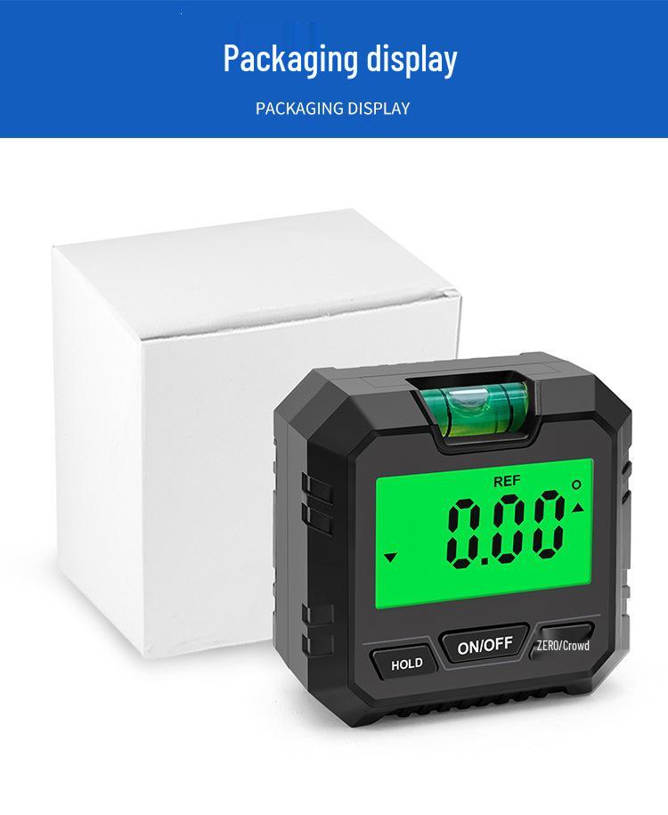 Digital Protractor Inclinometer with Bubble Level Angle Finder