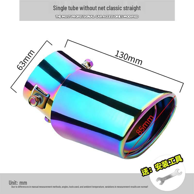 2013-2021 Mitsubishi Outlander Dual-Exhaust System: Dual-Pipe, Single-Outlet for Exhaust Modification