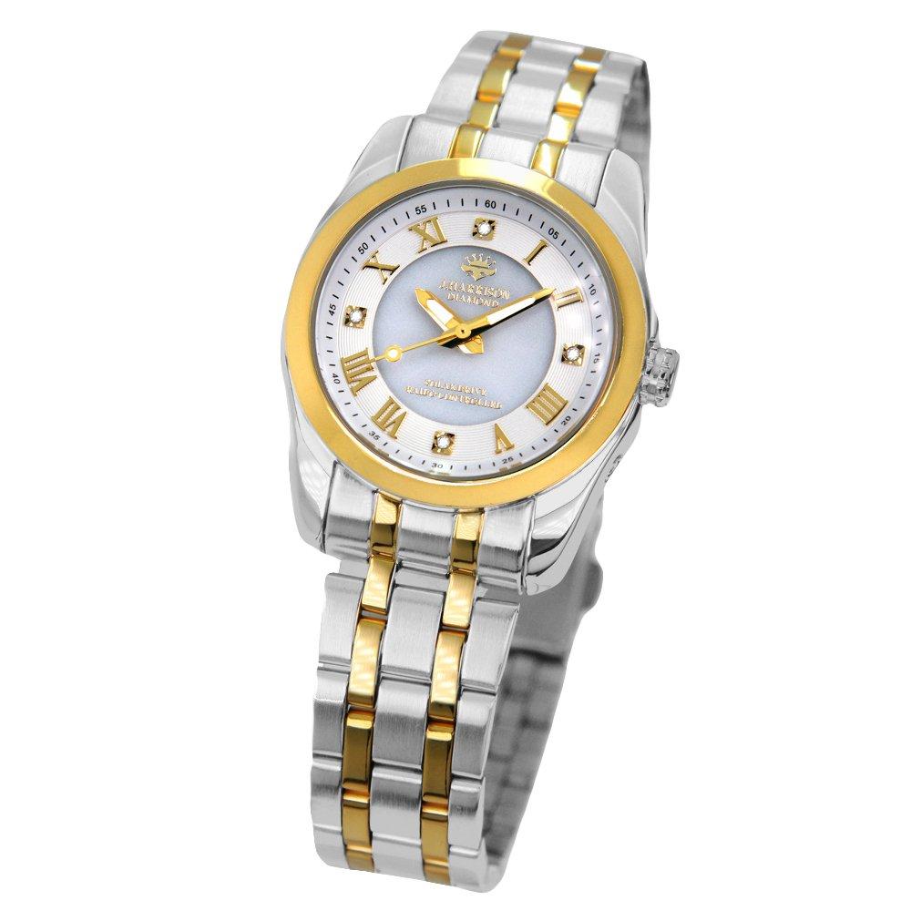 

4 Stone Natural Diamond Ladies Solar Radio Watch [John Harrison] J.HARRISON (17)