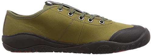 Hi-Tec Amacro OX II Khaki All-Weather Sneakers, Low-Top, Outdoor, Non-Slip Sole, Size 26cm, E