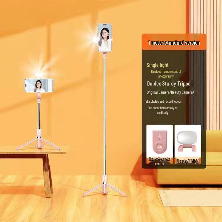 Multifunctional 2025 Anti-Shake Selfie Stick & Tripod for Live Streaming
