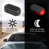 Car Interior Lights Solar Anti-Theft Warning Light Rechargeable Energy-Saving Car Snow Removal Device for SUV Sedan Off-Road