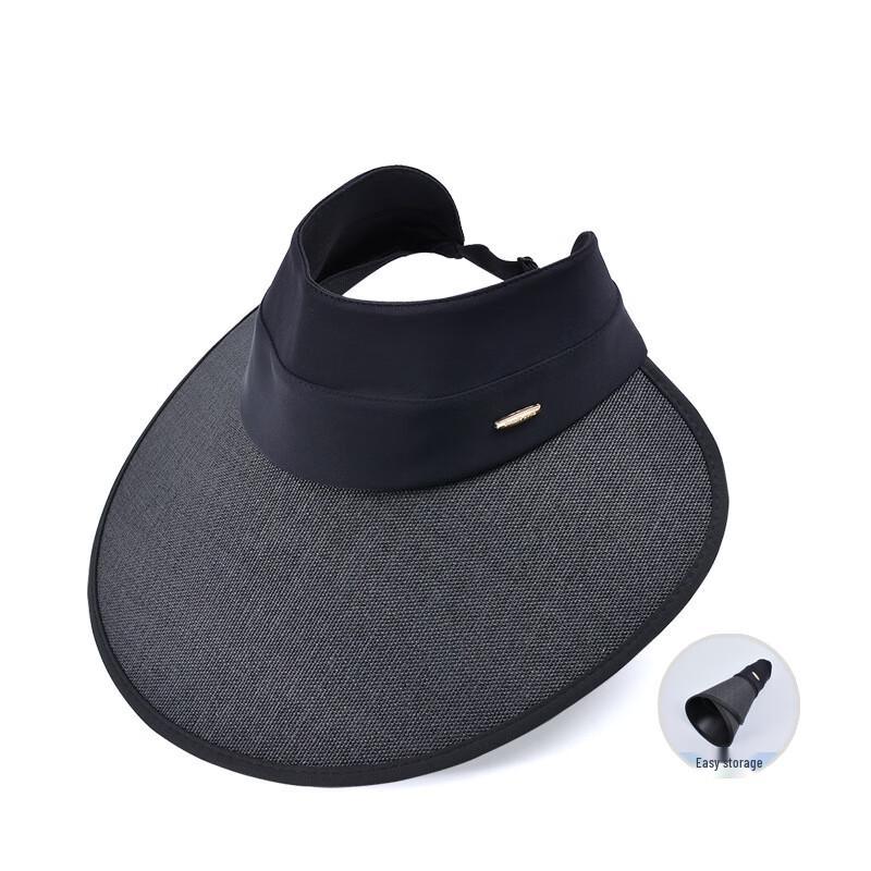 JIAOXIU Women s Large Brim UV Protection Sun Visor Hat (2-Pack)