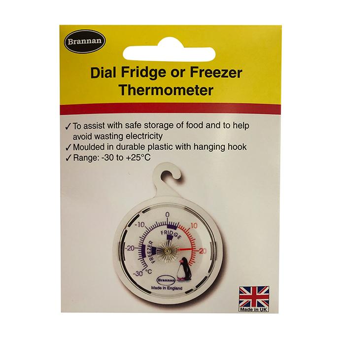 Brannan Dial Fridge Freezer Thermometer