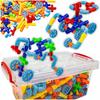 Large Building Straws Blocks For Children Colorful Pipeline Tubes 340 Pcs.