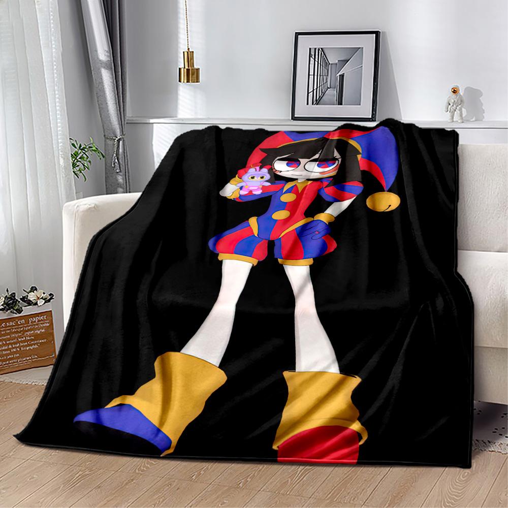 Digital Circus13 Blankets Are Suitable for Living Rooms,making Them an Ideal Choice for Outdoor Travel and Gifts.