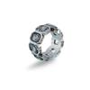 Minimalist Rhinestone Open Ring For Women Korean Fashion Geometry Adjustable Knuckle Ring Party Jewelry Lady Gift