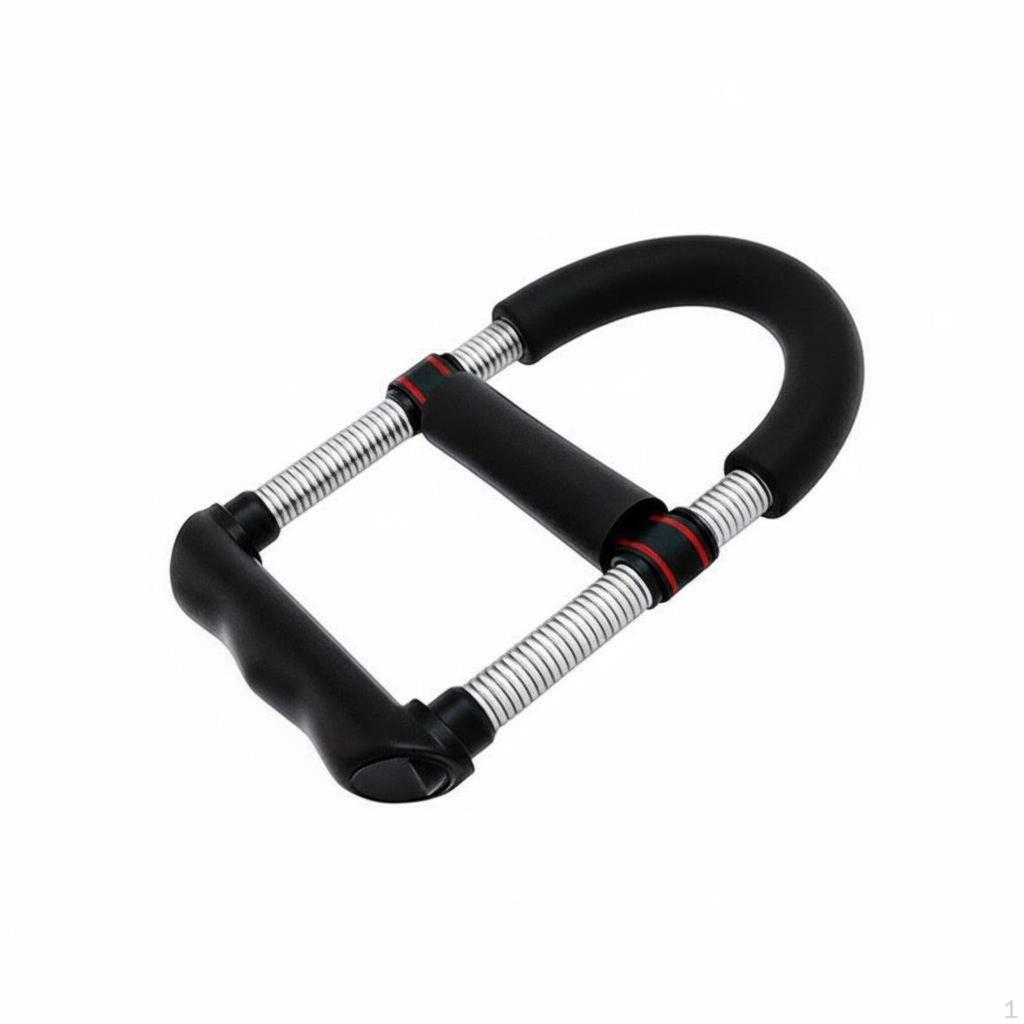Wrist Exerciser Heavy Duty Carbon Steel Forearm Strengthener Ergonomic Design Grip Strength for