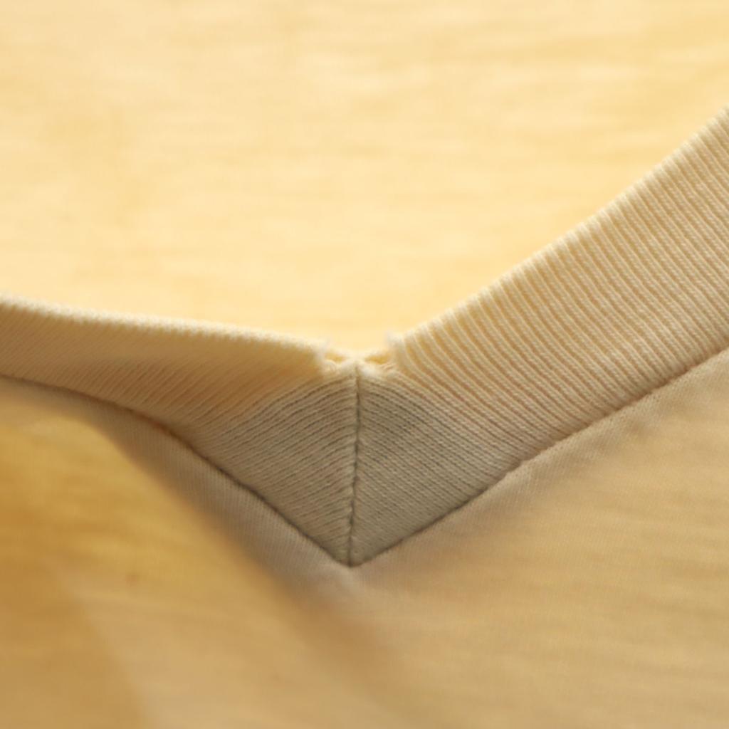 Ron Herman fabricat în Japonia Tricou cu mânecă scurtă cu gât în V M bej Bărbați Folosit