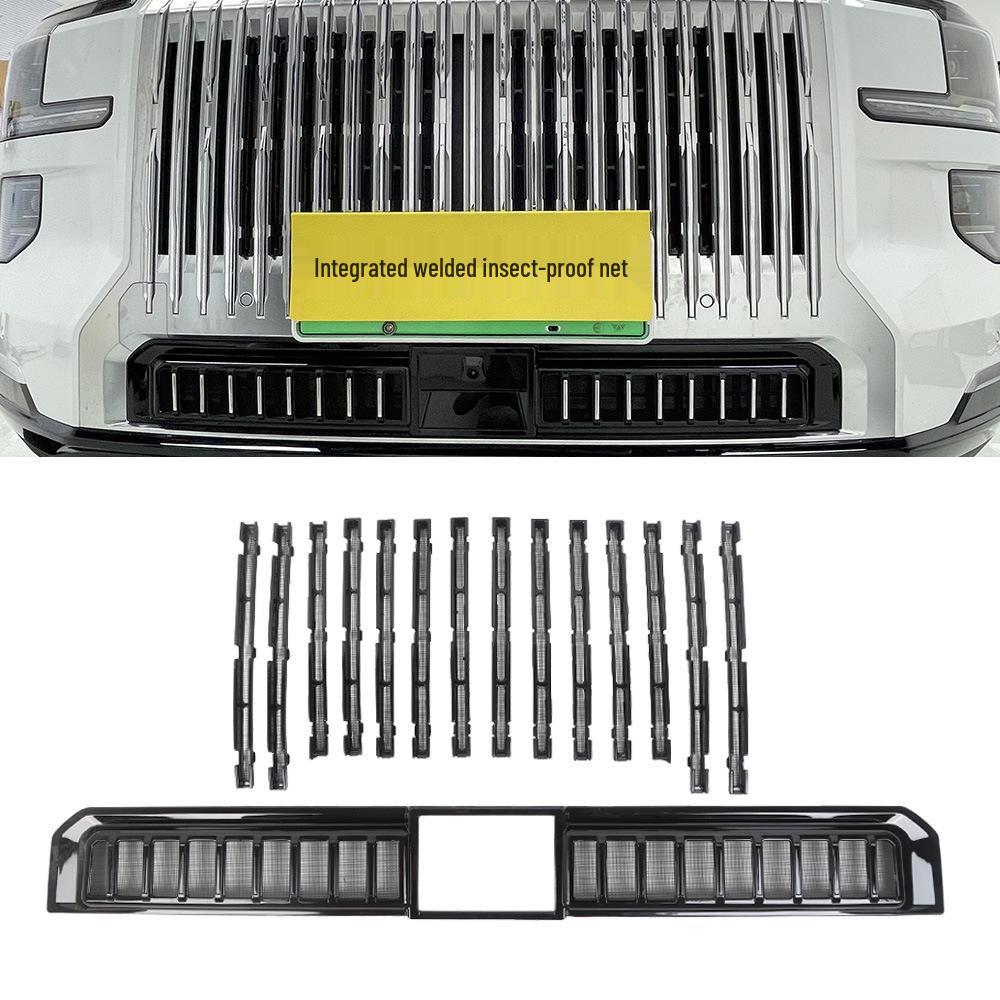 Zeekr 25 Insect Net: Easy Clip-on Front Grille Radiator Protector, No Disassembly Needed.