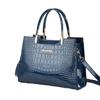 Trendy Mom Bag Perfect For Daily Use 2023 Summer Collection Medium Size Crocodile Pattern Multiple Colors